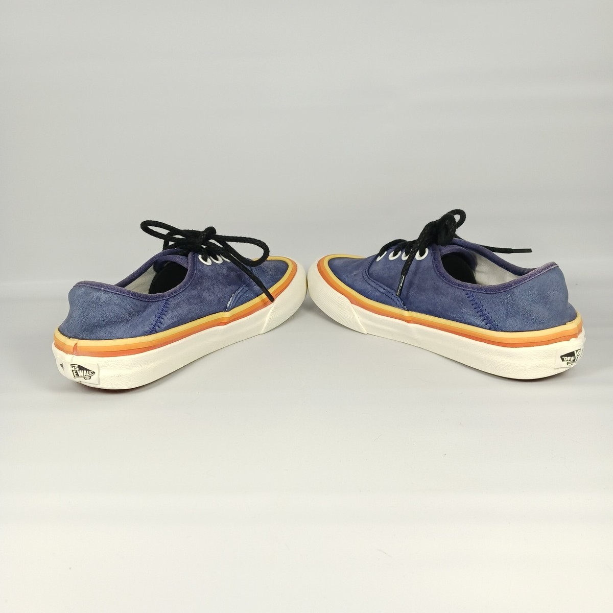 Vans‎ Old Skool Mens 8 Blue Athletic Skate Canvas Suede Shoes Sneakers 721278 Vans Old Skool Blue Skate Shoes Lace Up SZ | Mercari main image 3