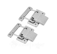 2pcs Toggle Latches Catch Chest Suitcase Boxes Trunk Lock Metal Hasp with Screws