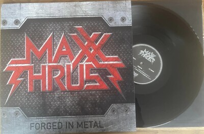 MAXX THRUST   Forged in Metal (LIM.200 BLACK VINYL*US POWER METAL*LEATHERWOLF*FI
