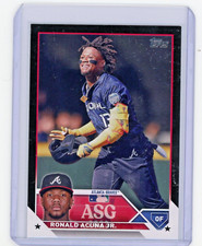 2023 Topps Update Ronald Acuna Jr. All-Star Game BLACK 299/299 #ASG-7