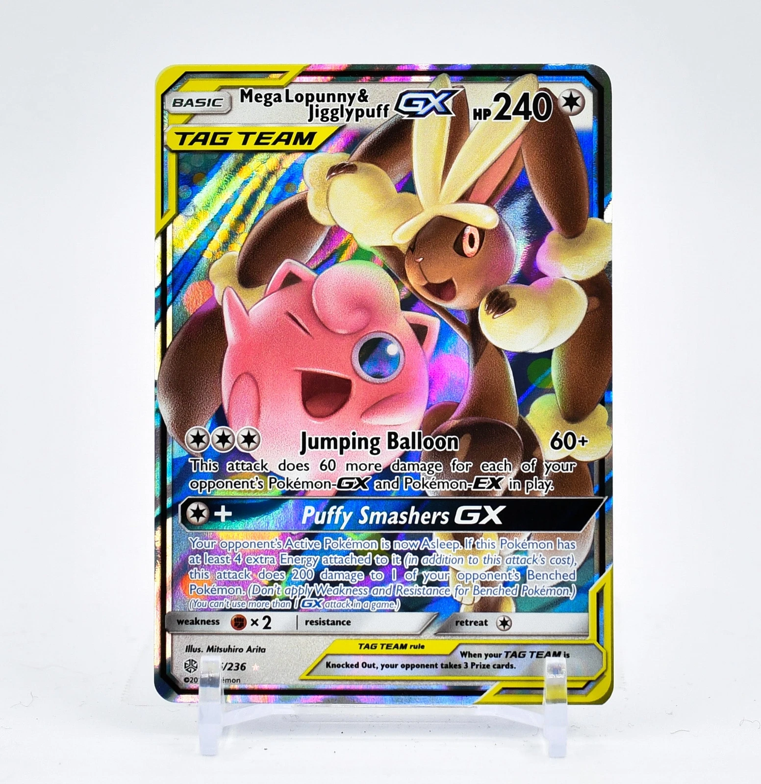 Mega Lopunny & Jigglypuff GX 073/095 Sm12: Alter Genesis for sale