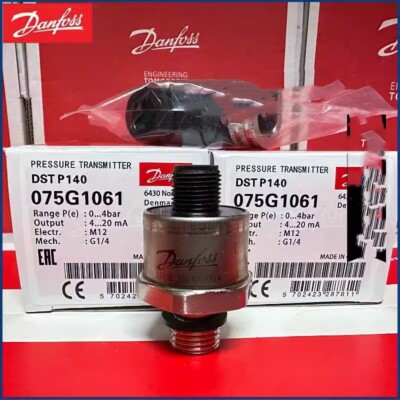 1pcs Danfoss Pressure Transmitter Sensor DSTP140 075G1061 0-4bar
