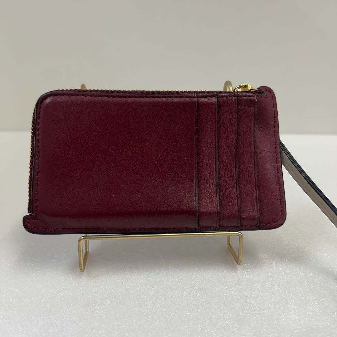 カードケース・名刺入れ Loewe Tiziano Red Leather Card Holder LOEWE Wallet Leather Red Anagram Card Holder From Japan | eBay