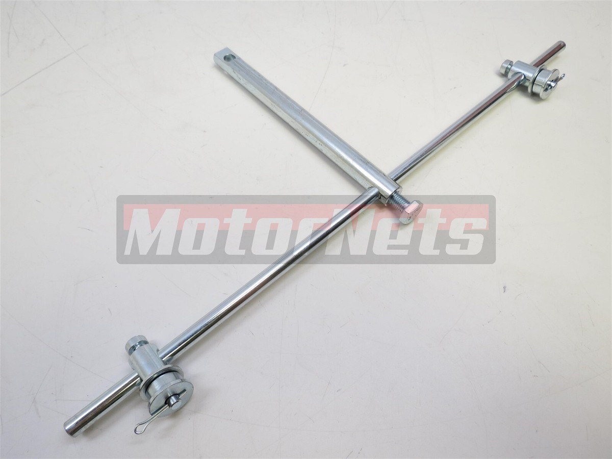 Dual Carburetor Throttle Linkage Holley Demon Edelbrock Carter