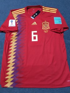 iniesta spain jersey