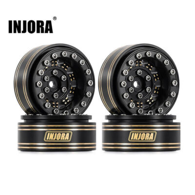 INJORA Brass Beadlock 1.3 Wheels for 1/24 1/18 TRX4M FCX24 FCX18 SCX24 Ascent 18