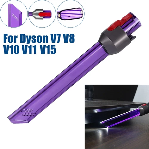 Crevice Tool Light Pipe For Dyson Vacuum Cleaner For Dyson V7 V8 V10 V11 V15 - Picture 1 of 12