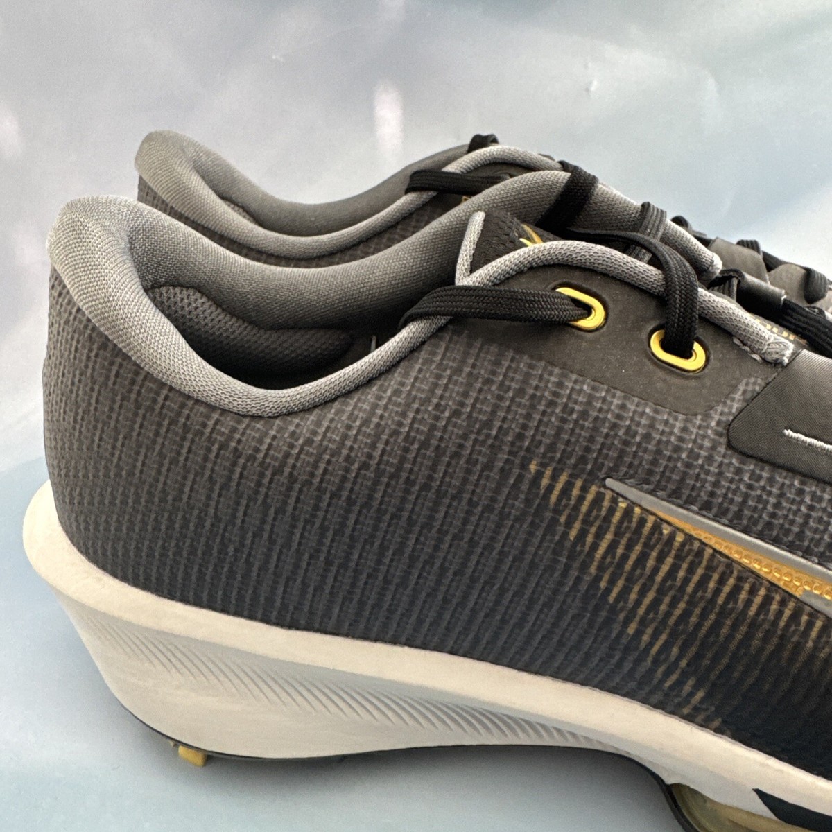 Nike Mens 12.5 Zoom Infinity Tour Golf 2 Shoes (Wide) Black