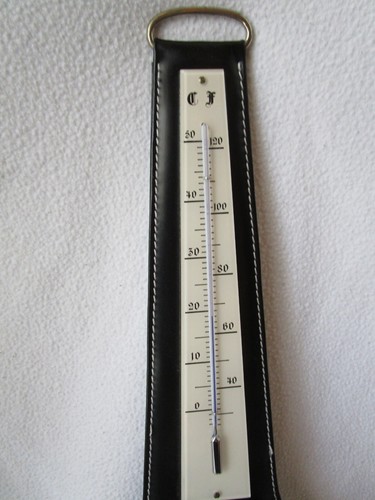 Lufft schöne Wetterstation Thermometer Hygrometer Barometer 70er Jahre C/F Top - Picture 3 of 11