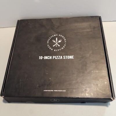 William Sonoma 10'' Square Pizza Flatbread Stone - New Open Box