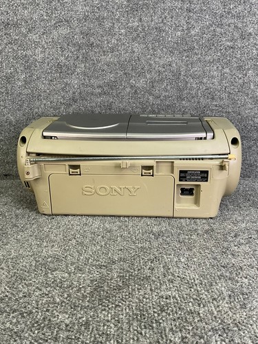 Sony Stereo Boombox CFD-V17 Mega Bass Port AM/FM CD Cassette Recorder/Player - Picture 9 of 16