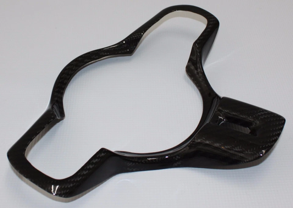 Mitsubishi Lancer Evolution / Evo X Steering Wheel Cover - 100% Carbon Fiber - Image 3 of 4