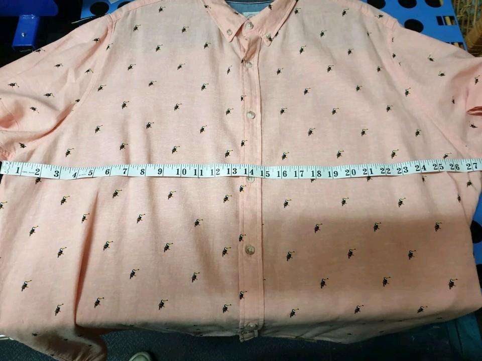 Funky Next Mens Shirt Short Sleeve Size 3XL eBay