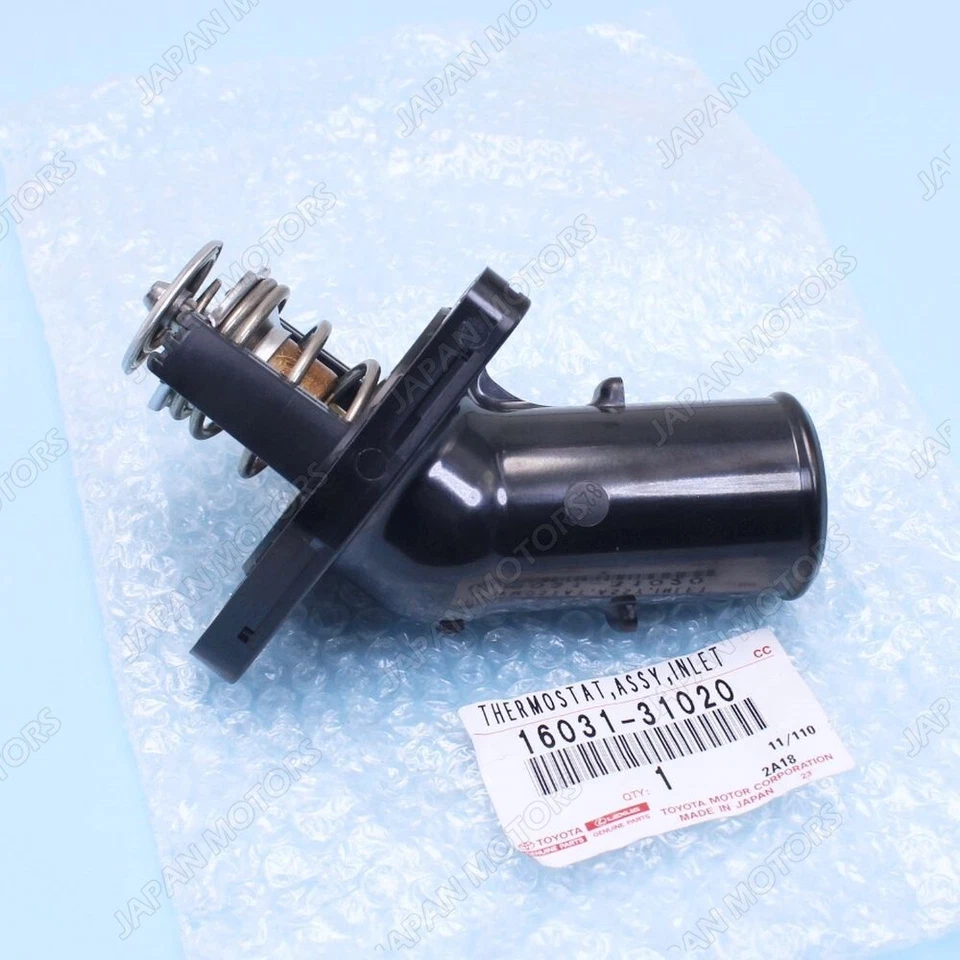 Termostato de motor genuino OEM Toyota Lexus GS200t IS250 con carcasa 16031-31020 Foto 4 de 4