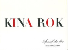 PUBLICITE KINA ROK APERITIF CATALOGUE NICOLAS 1950 VIN
