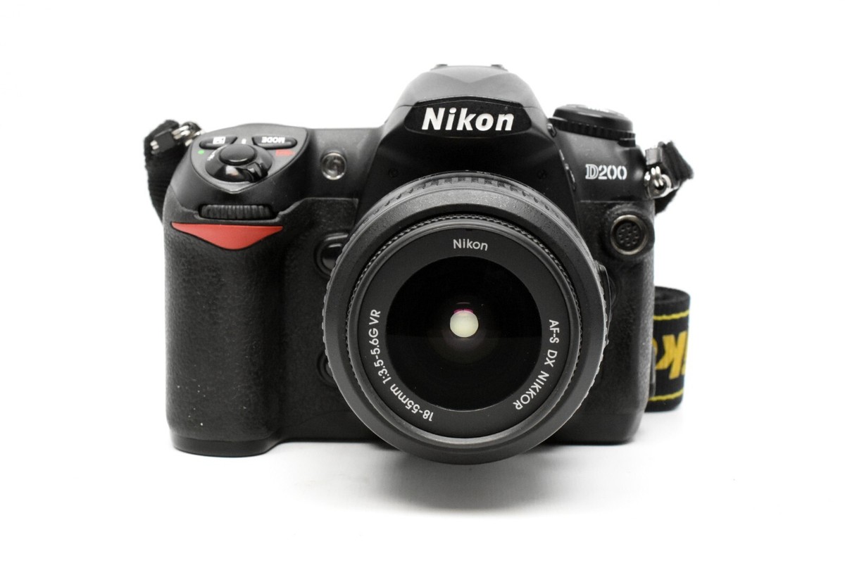 Nikon D200/Nikon DX VR 18-55mm (良品) Nikon D200 DSLR 18-55mm DX VR | eBay
