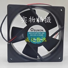 SUNON KD1212PTS1-6A 12025 DC12V 4.8W 120 25MM 2-Wire Inverter Cooling Fan