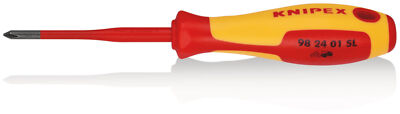 KNIPEX VDE Slim Schraubendreher Phillips Kreuzschrauben 98 24 SL zur AUSWAHL