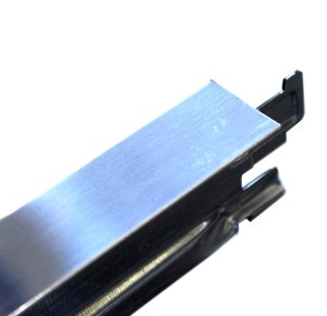 Brushed Chrome Cross Tee Section 10mm X 24mm Suspended Ceiling Grid System Ebay