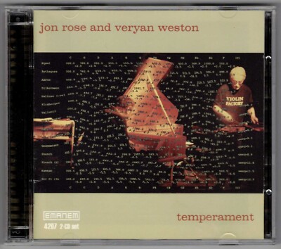 Jon Rose & Veryan Weston - Temperament   2 CDs
