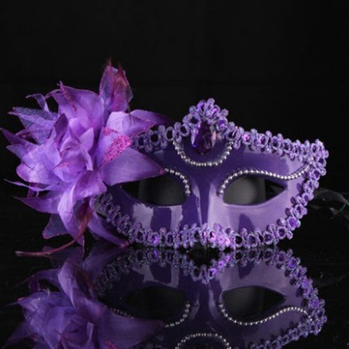 Lace Mask Party Masquerade Ball Eye Masks Flower Feather Bachelorette Party │ - Picture 39 of 67