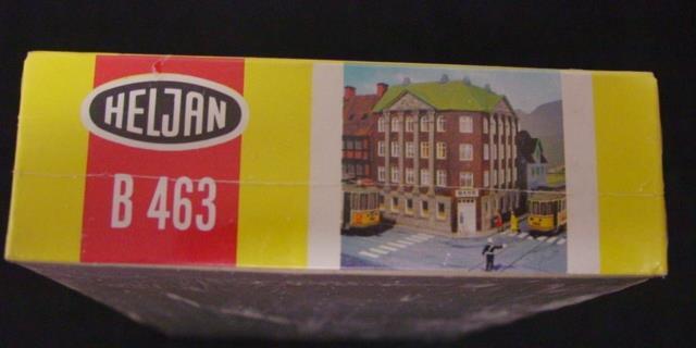 Heljan B-463 : BANK - HO Scale Model Train Building Kit (UNBUILT ...