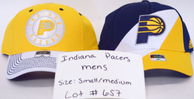 adidas Men's Indiana Pacers Hat Sample Lot Size S/M