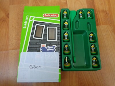 Subbuteo squadra Brasile LW ref 410 versione B confezione A