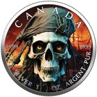 1 UNZE 999 SILBER - PIRAT / TOTENKOPF - NUR 100 STÜCK- SILBERMÜNZE -SILBERBARREN