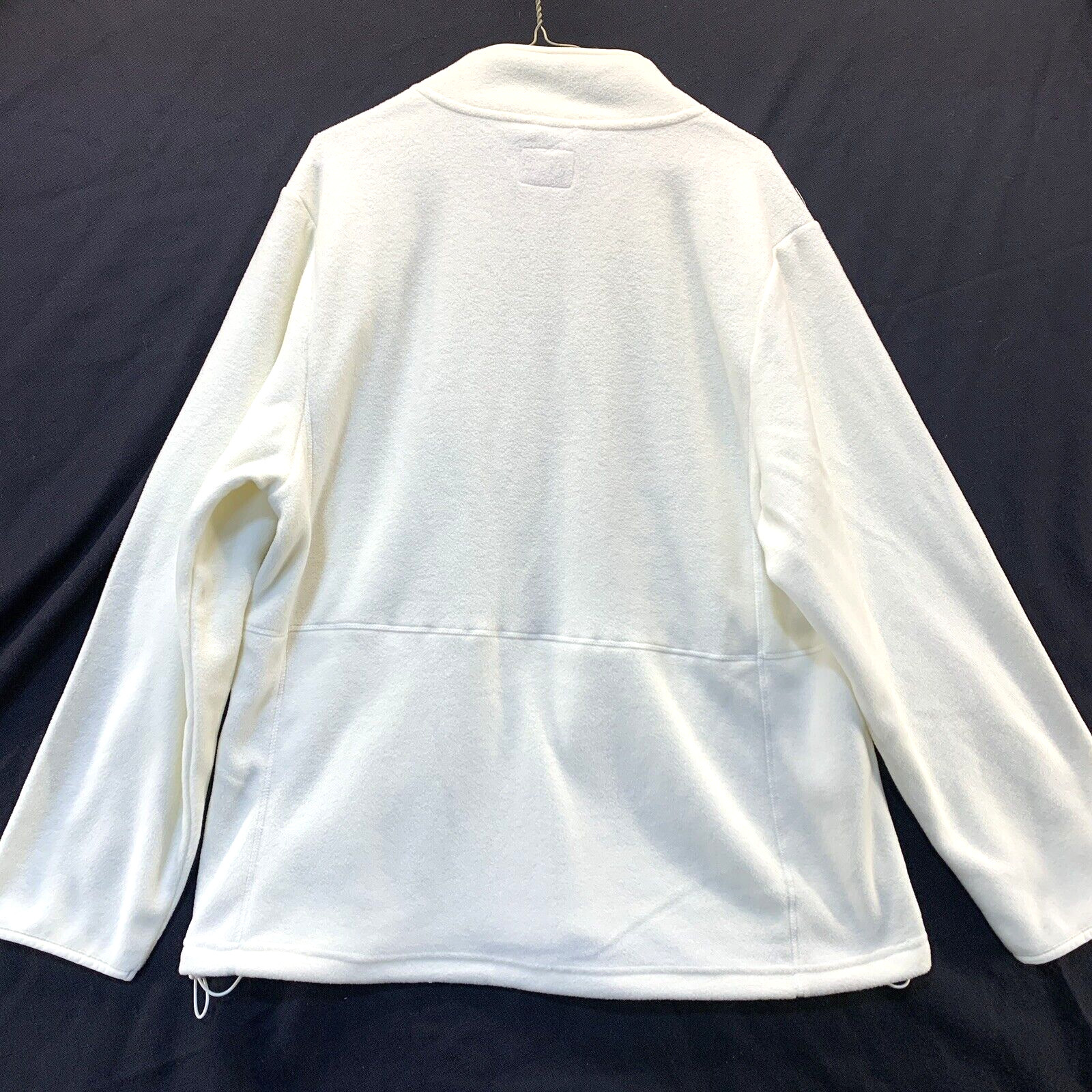 NBA All-Star Game Jacket Mens XXL 2023 Full Zip Basketball White Fleece Coat NWT - second product detail image