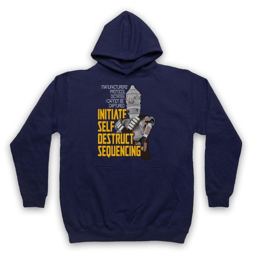 INITIATE SELF DESTRUCT IG-11 STAR MANDO DROID WARS ERWACHSENE UNISEX HOODIE - Bild 12 von 20