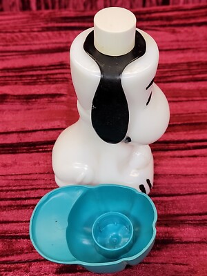 ❤セール❤【USED】【ビンテージ】★AVON★スヌーピーボトル❤60年代❤希少 VINTAGE Avon Vintage 1969 “BASEBALL SNOOPY” Avon Milk Glass Bottle