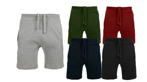 New Mens Shorts Pique Jogger Cotton Summer Jogging Gym Pants Running Shorts