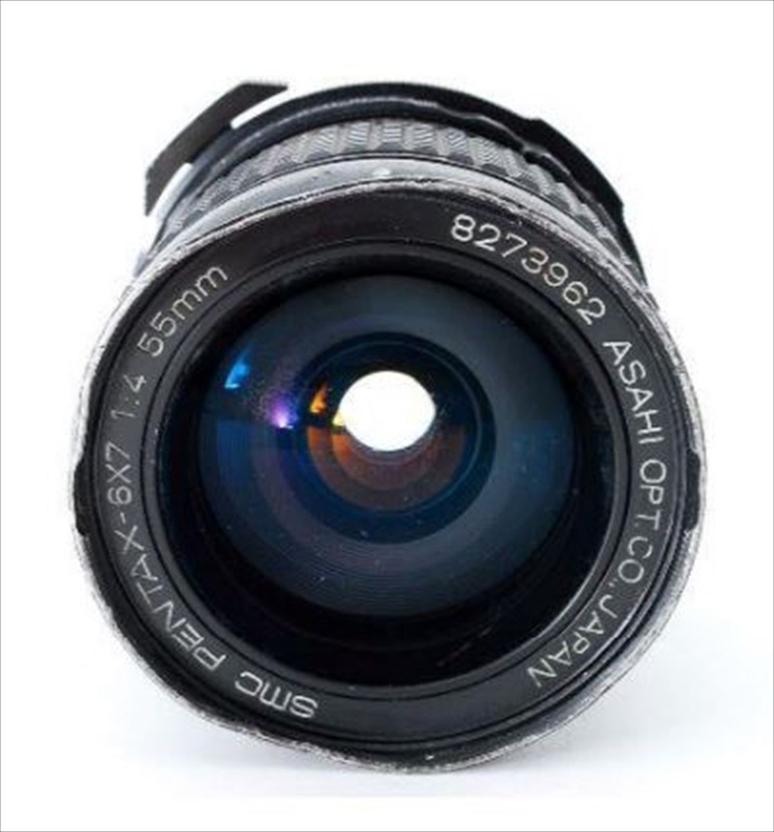 Used PENTAX SMC 6x7 55mm F4 Wide angle Lens Aperture Works Used PENTAX SMC 6x7 55mm F4 Wide angle Lens Aperture Works