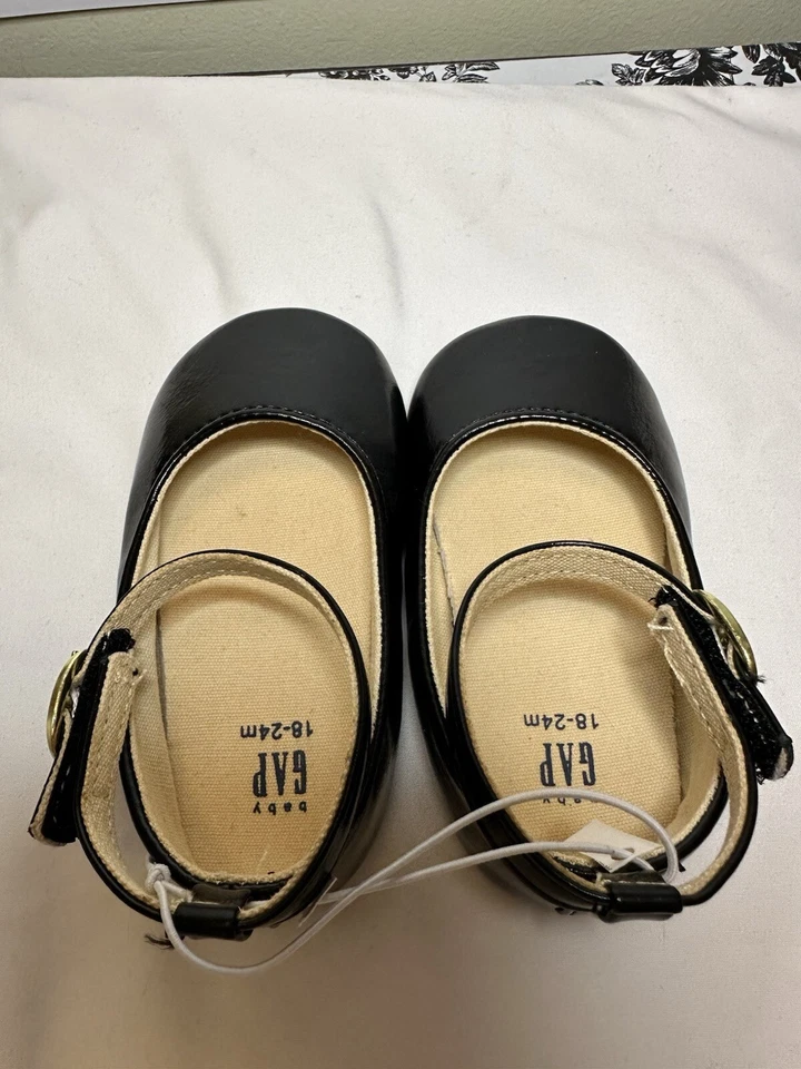 Baby Gap Mary Jane True Black 18-24 m Foto 3 de 4