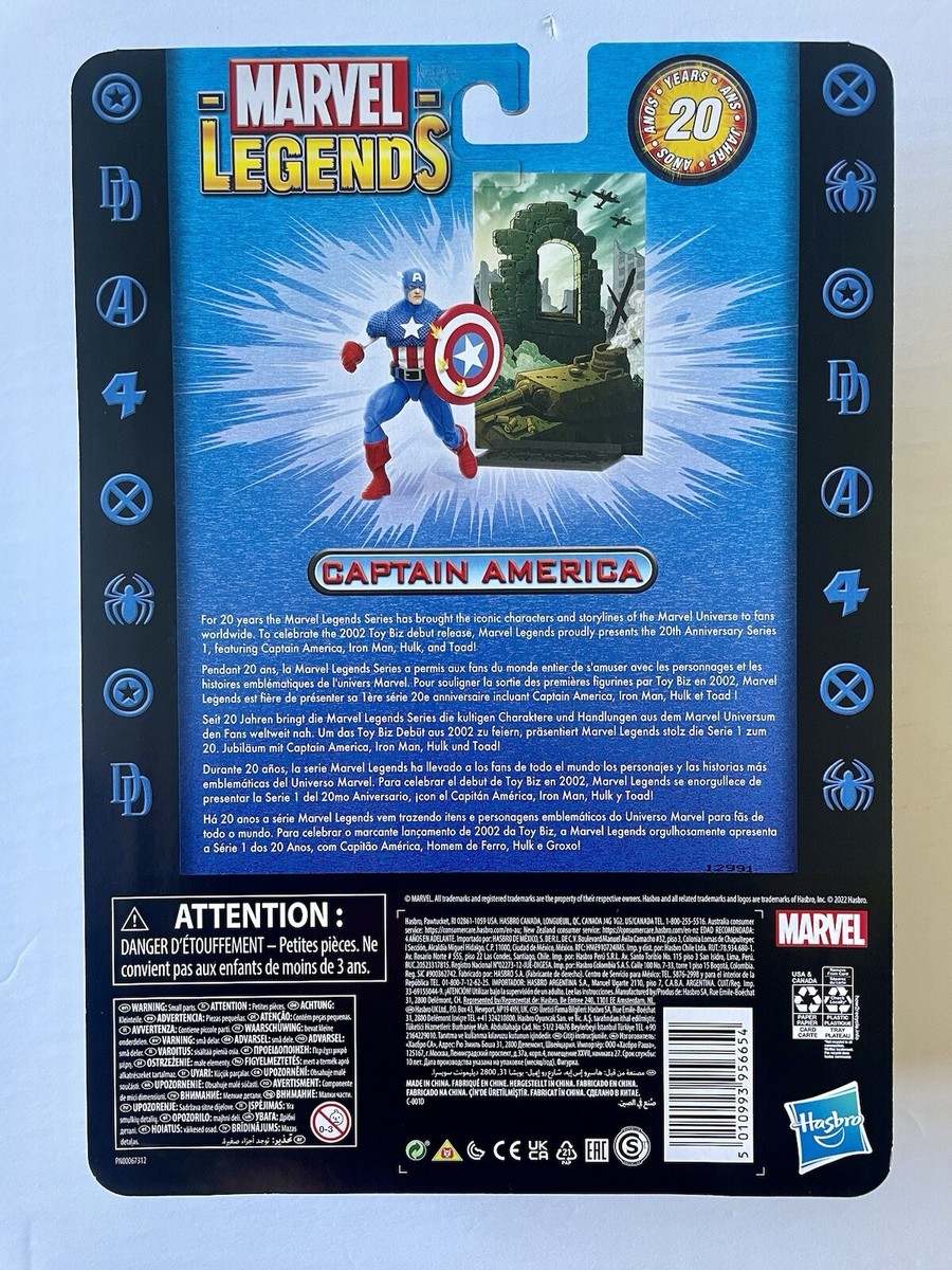 Marvel Legends Captain America 20th Anniversary 6