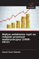 Wp¿Yw Os¿Abienia Rupii Na Indyjski Przemys¿ Motoryzacyjny (2008-2012) Habeeb