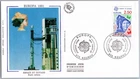 France FDC Kourou 1991 Europe Space Ariane