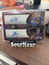 2025-26 Panini Select Pairings Purple #/49🔥Dani Olmo & Ferran Torres Barcelona