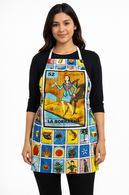 Mexican Loteria Card Cooking Apron Unisex | eBay