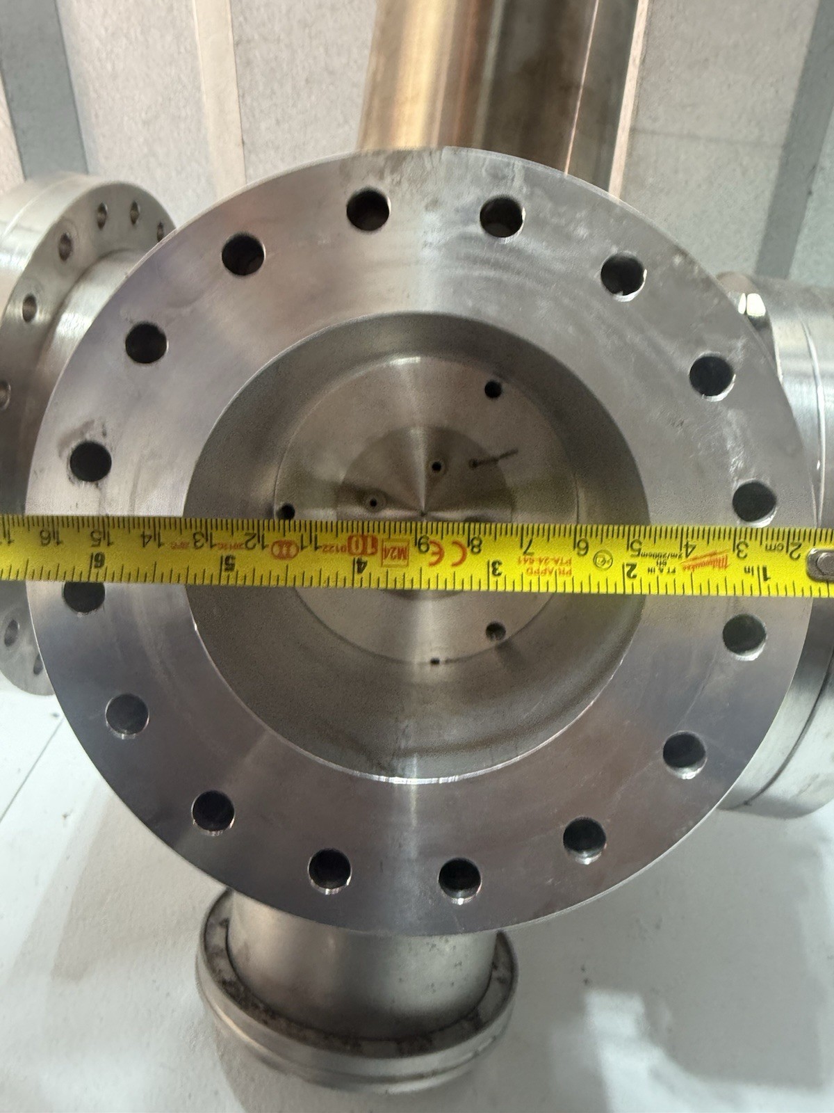 MDC HIGH VACUUM CHAMBER HEAVY STAINLESS STEEL