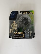 Star Wars Power of the Force Deluxe Hoth Rebel Soldier Laser Cannon
