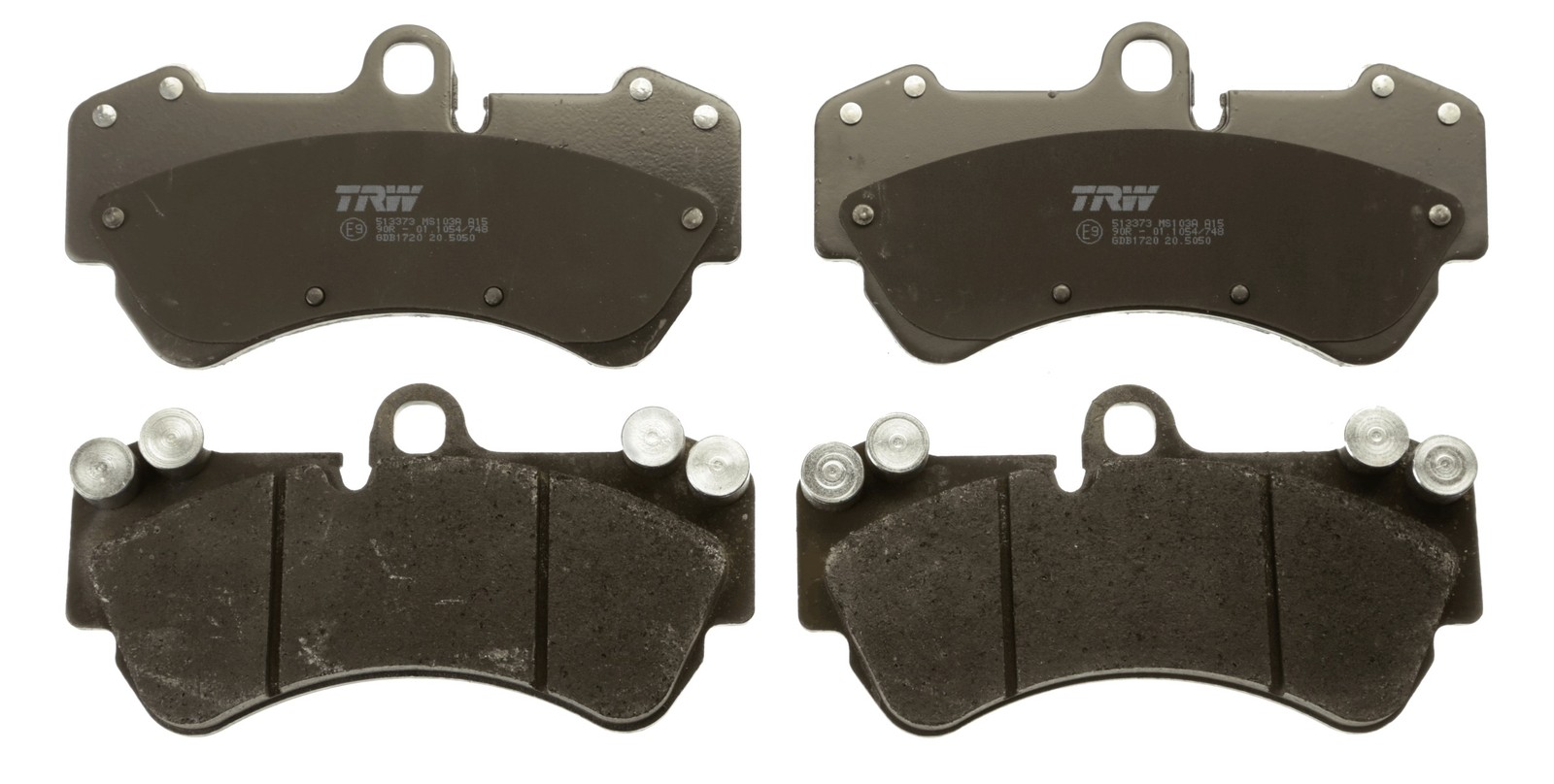 Fits TRW GDB1720 BRAKE PAD SET, DISC BRAKE