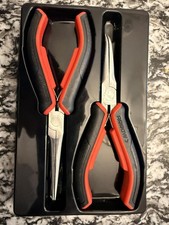 2 Piece 6 Inches Needle Nose Pliers Set For Jewelry Making And Wire Manipulation