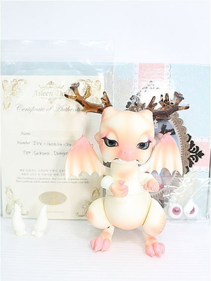 Figurine AileenDoll Pico Dragon Ashes VIOLET couleur Ver RARE BJD SET