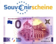 0 Euro Schein XEZQ 2026-1 BAD REICHENHALL - ALTE SALINE (gold)