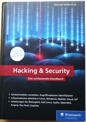 Hacking & Security - Das umfassende Handbuch | Michael Kofler Gebundene Ausgabe