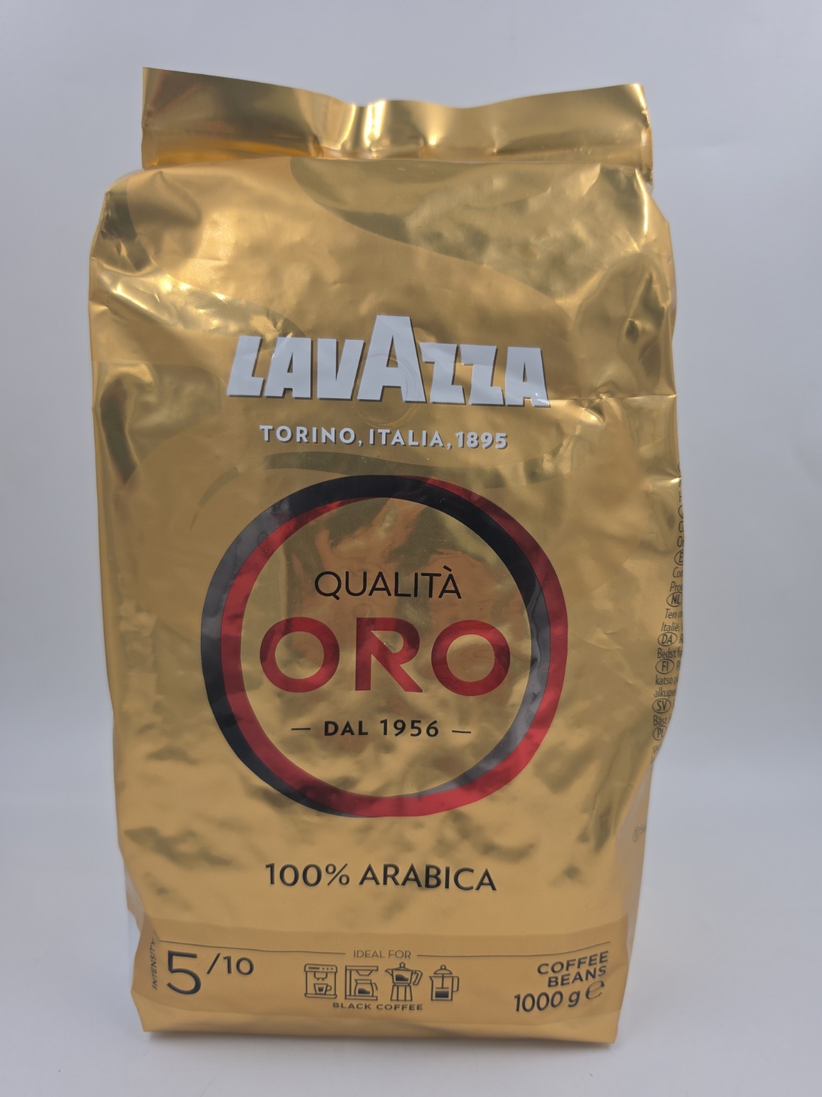 Lavazza Qualita Oro Coffee Beans 1kg - Long Date - Free Delivery