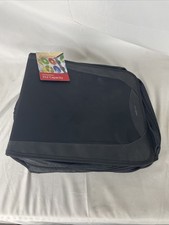 Mainstays CD/DVD Binder Case 352 CD Disc Organizer Zippered Storage