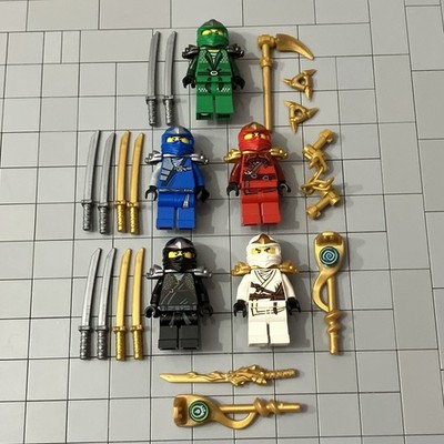 Lego Ninjago ZX Rise Of The Snakes Weapons Minifigure Lot Of 5